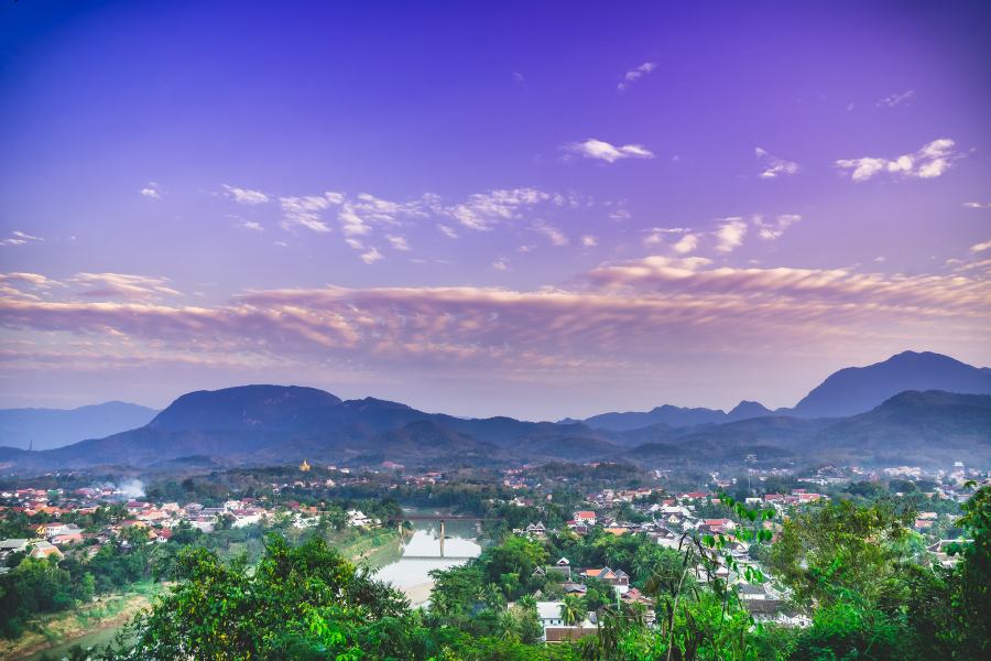 Mount Phousi Views Luang Prabang