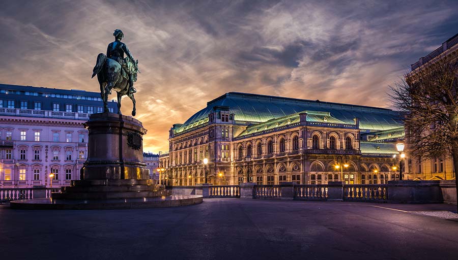 Vienna opera house