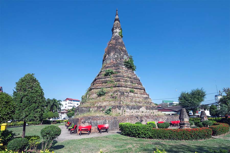 Black Stupa Laos