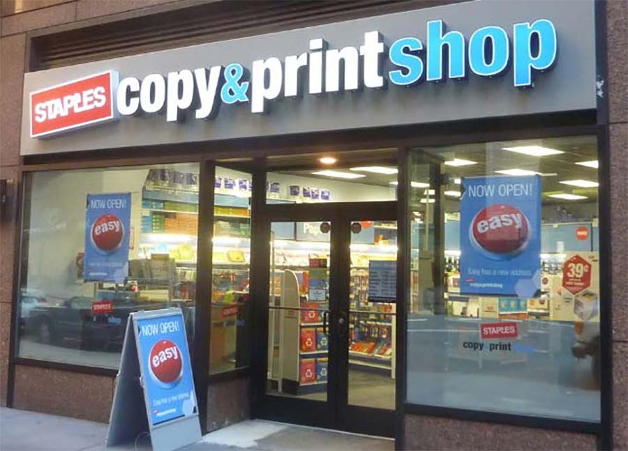 Copy shop