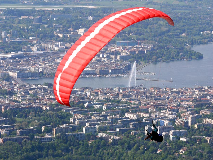 Paraglide-in-Mont-Salève