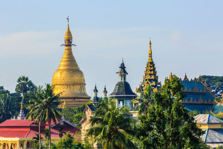 Yangon City Travel Guide - Maha Wizaya Pagoda