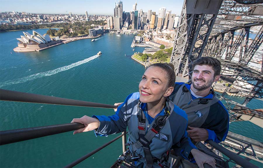 walk the sydney harbour bridge