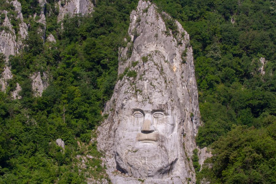 Famous Statues in Europe - King Decebalus