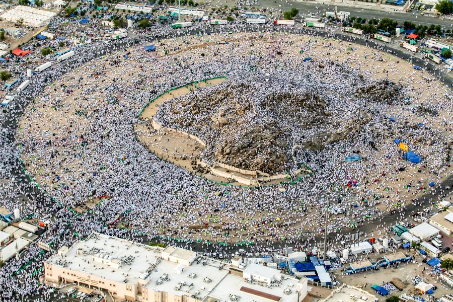 Ancient Sites in Mecca and Medina - Mount Arafat