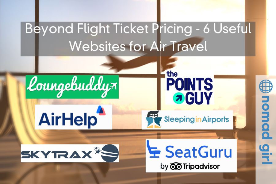 Beyond Flight Ticket Pricing – 6 Useful Websites for Air Travel