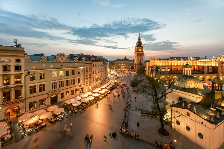 The 10 Best Cities for Digital Nomads in Poland 1 Krakow