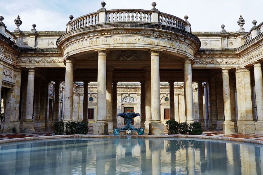 Try the Unesco world heritage baths in Montecatini Terme