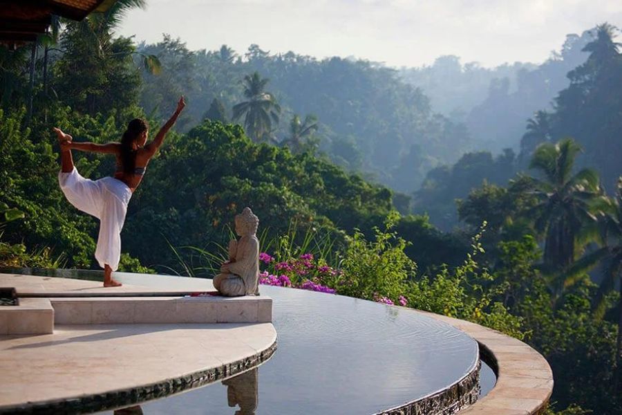 Yoga at Viceroy Bali