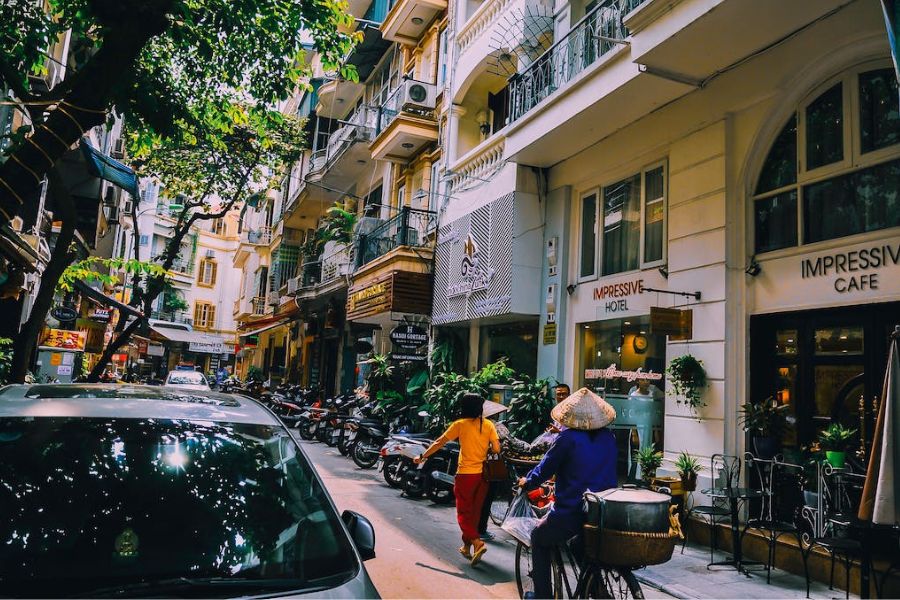 Hanoi street scene