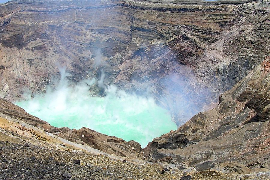 Exploring Japan's Volcanic Wonders - Mount Aso