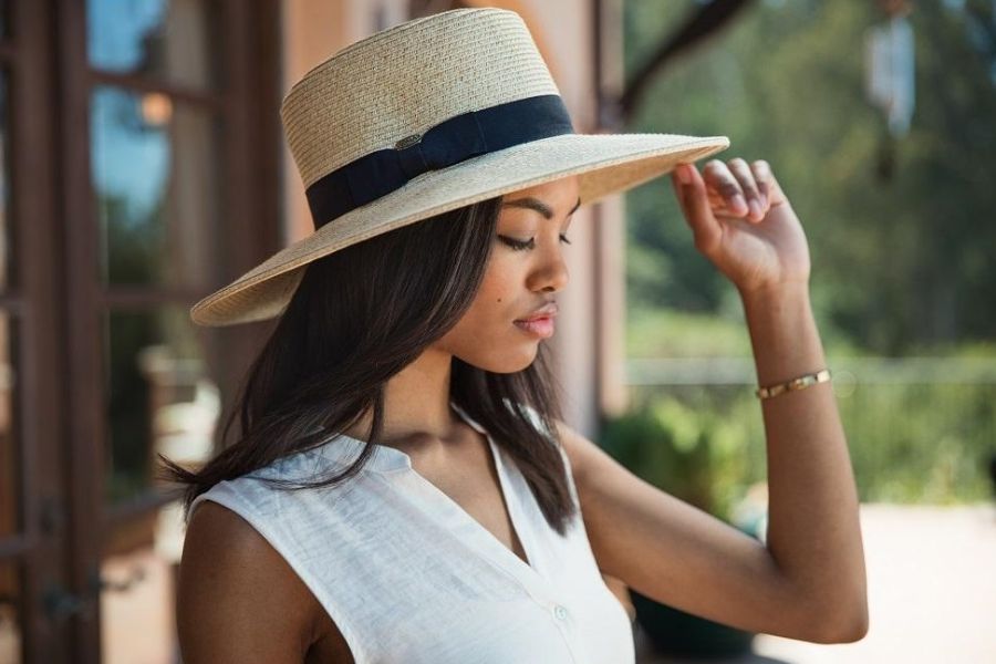 Wide Brim Hat women