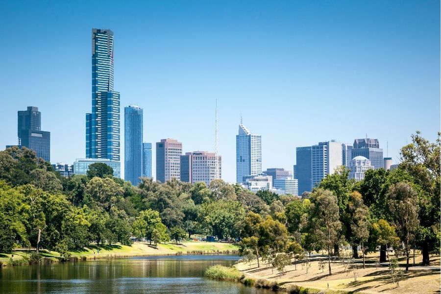 Melbourne skyline