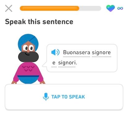 duolingo italian