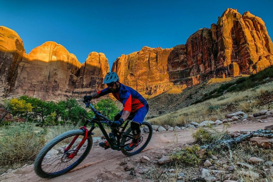 Mountainbiking moab