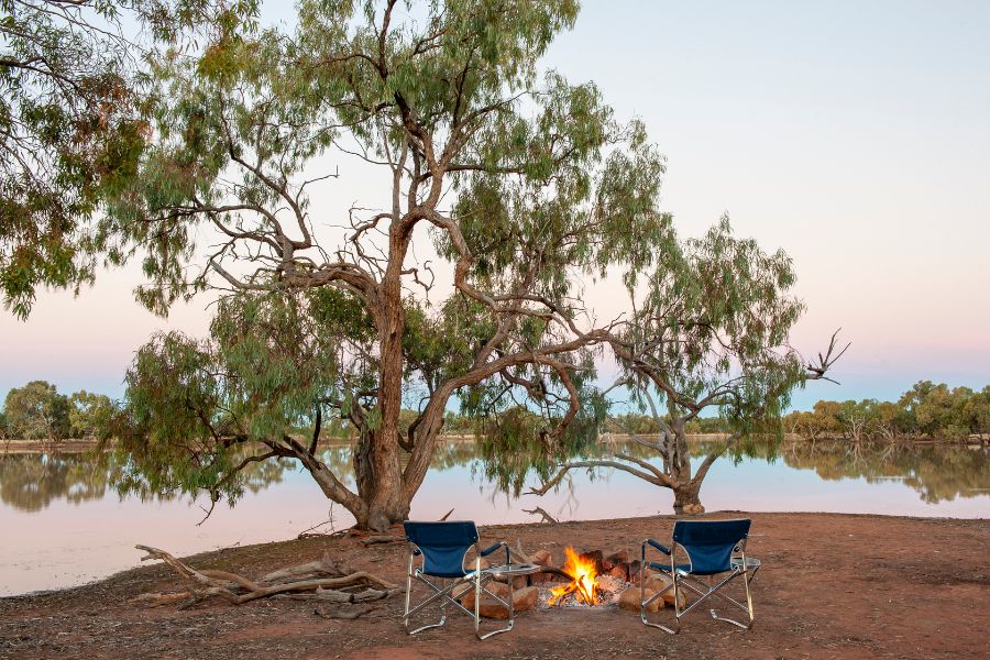 camping in Australia