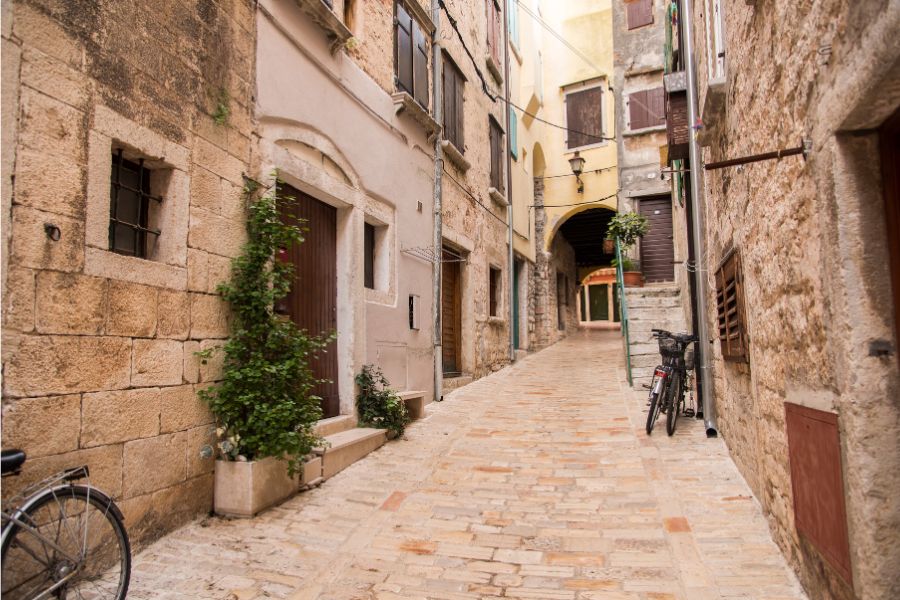 Rovinj streets