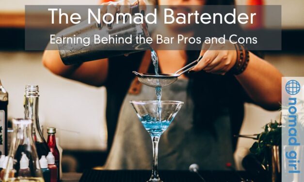 The Nomad Bartender – Earning Behind the Bar Pros and Cons