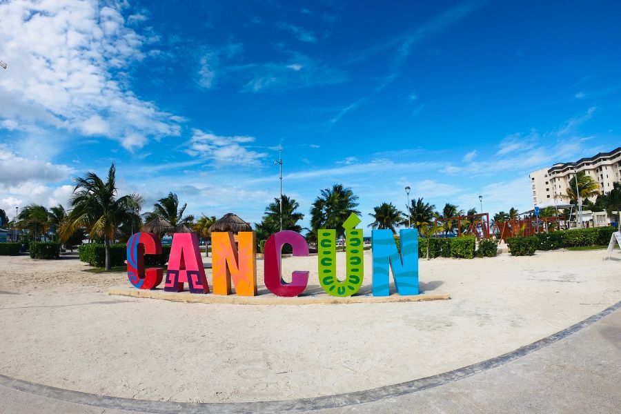 Cancun Sign