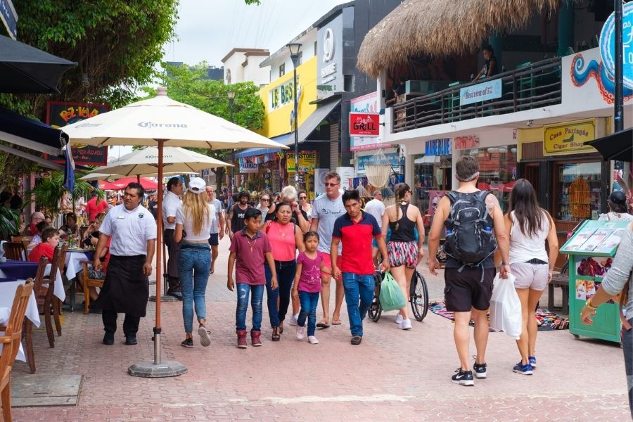 Quinta avenida Playa del Carmen