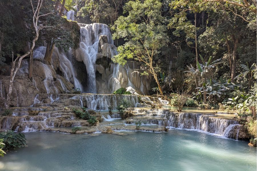 Kuang si falls Luang Prabang