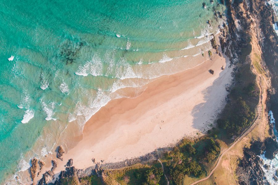 Take in Coastal Views at Byron Bay