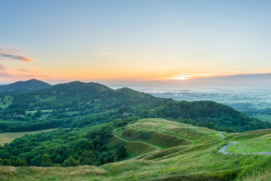 Things to Explore in the English Midlands - Malvern Hills